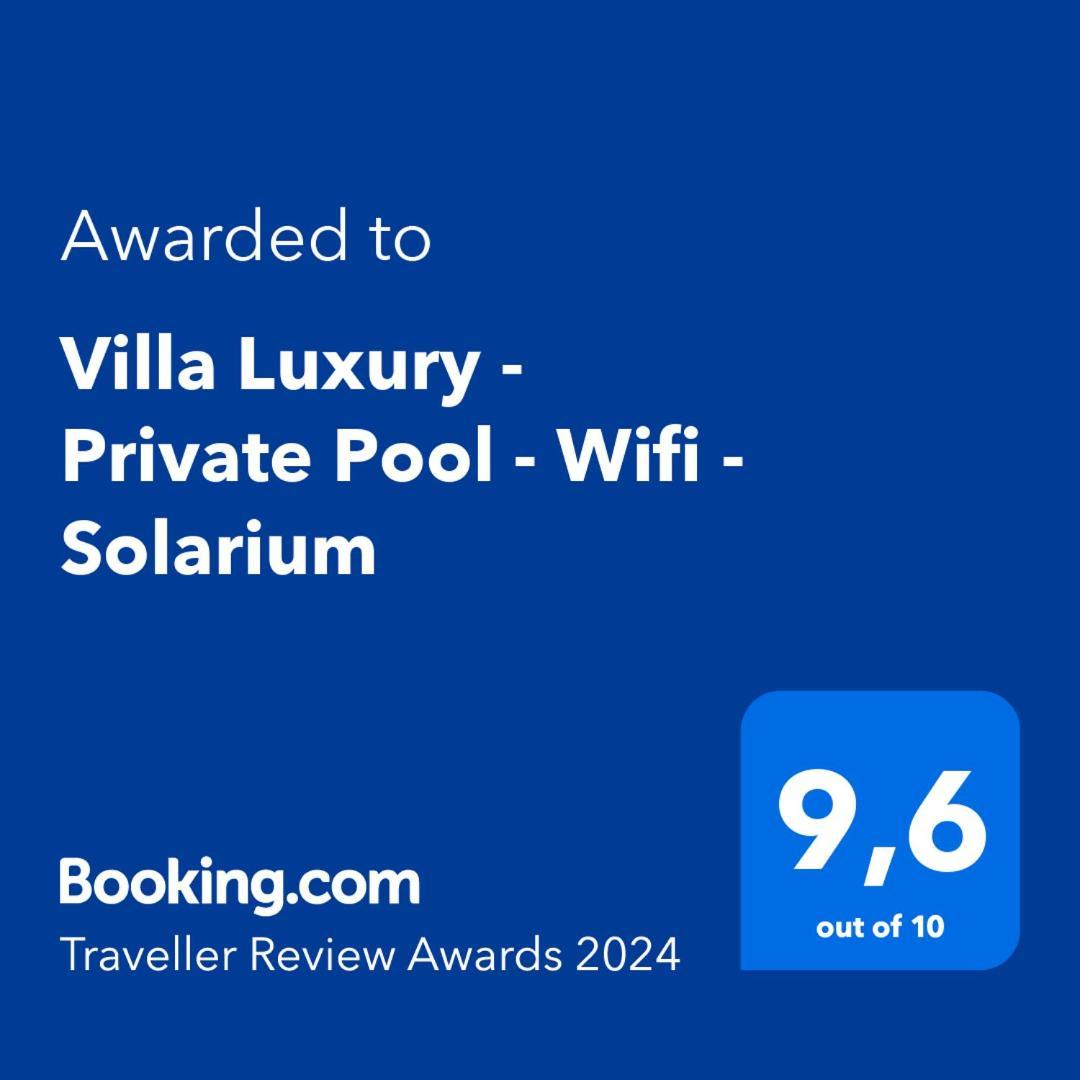 Villa Luxury - Private Pool - Wifi - Solarium Alicante Extérieur photo